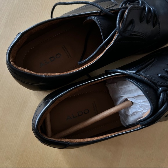 ALDO CORTLEYFLEX Men's Oxford Dress Shoes - BLACK - BRAND NEW IN BOX - Size  10
